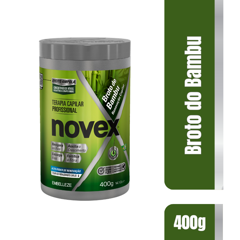 Creme de Tratamento Novex Broto de Bambu em Oferta na Shopee