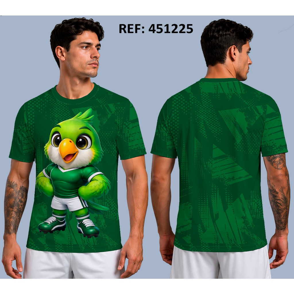 Camiseta Adulta Unissex Goiás Mascote Dryfit