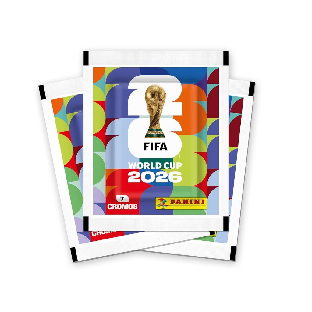 Figurinhas Copa do Mundo 2026 Panini - Envelopes Originais (Lacrados) - (1, 3 e 5 Pacotes)