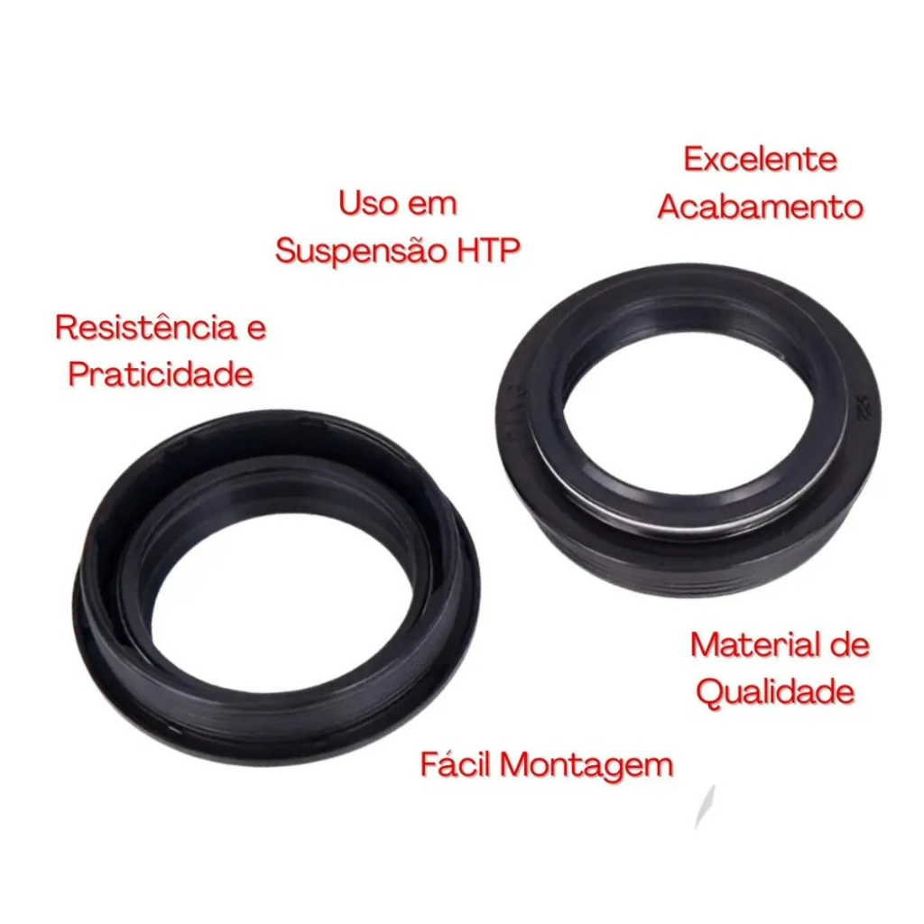 Par Reparo De Suspensão Retentor De Vedação 32mm Htp