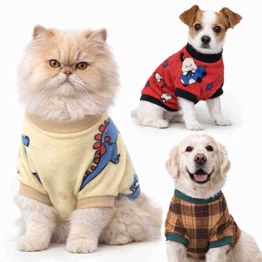 Roupinhas Soft Inverno Cores Diversas Para Cães e Gatos