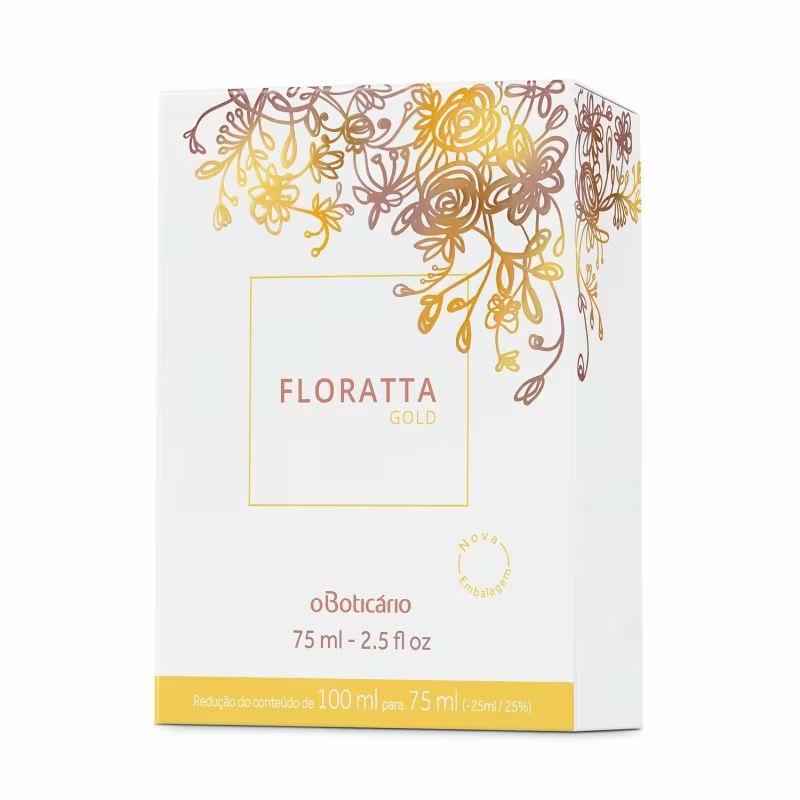 Floratta Gold - Deixe o rastro dourado da sua autoconfiança.