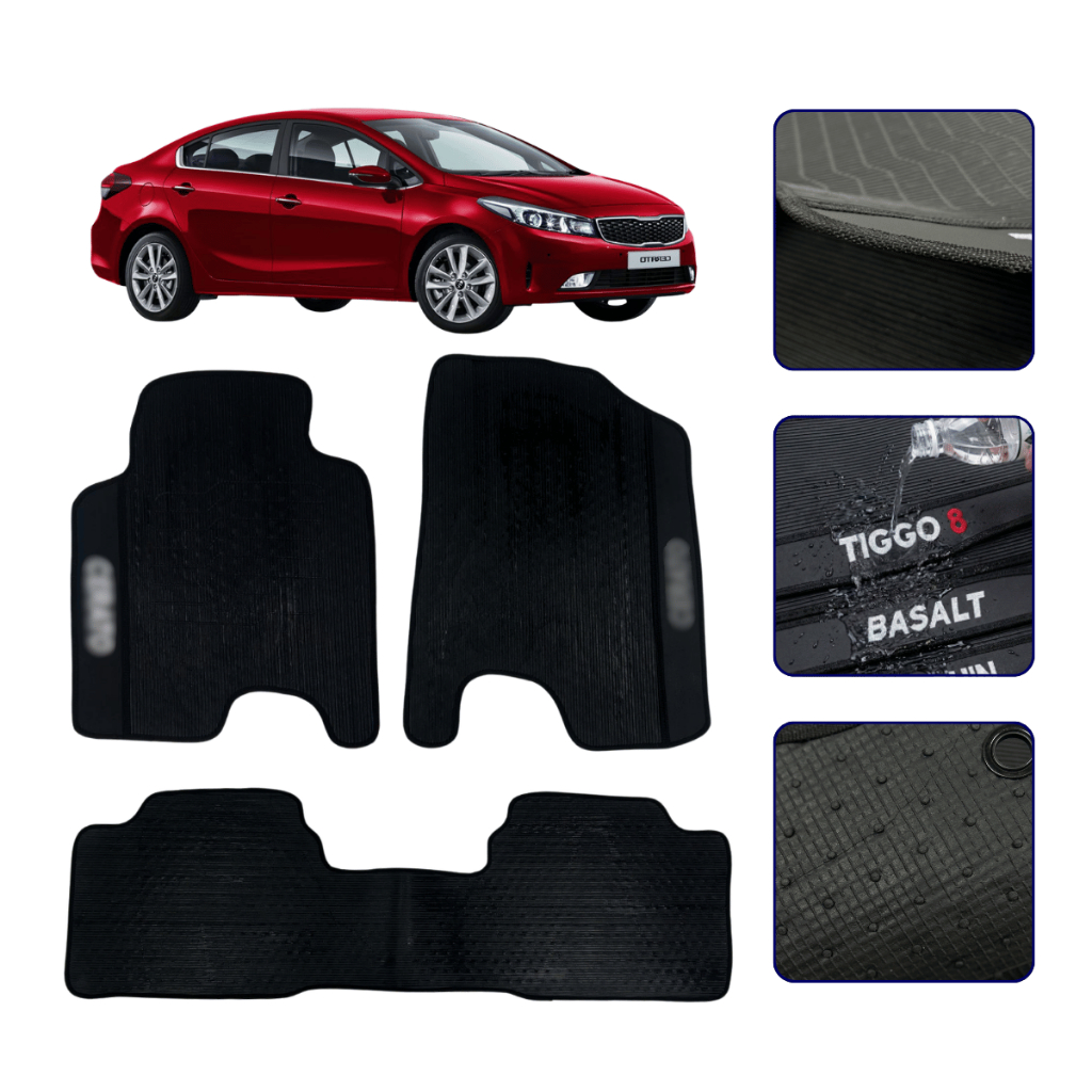 Jogo de Tapete para Carro Cerato 2014 2015 2016 2017 2018 2019 Kit de Tapetes Au