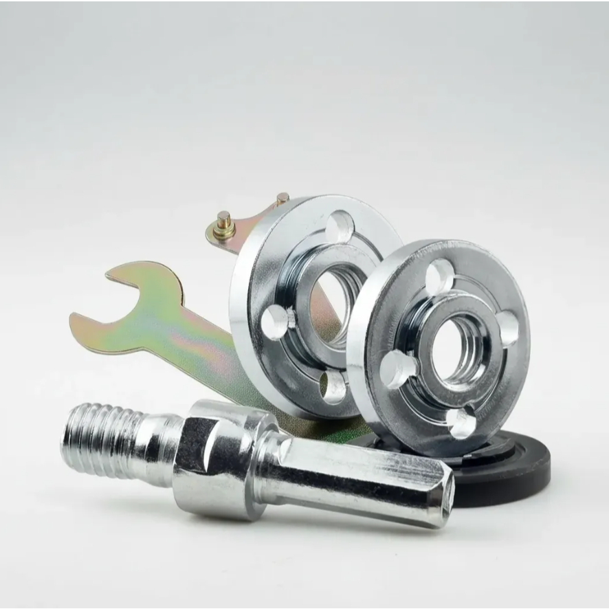 Haste Eixo Suporte Adaptador Universal Disco De Corte Com Chave de Aperto Desbaste Lixa para Furadeira Furo 16 20 22 Mm