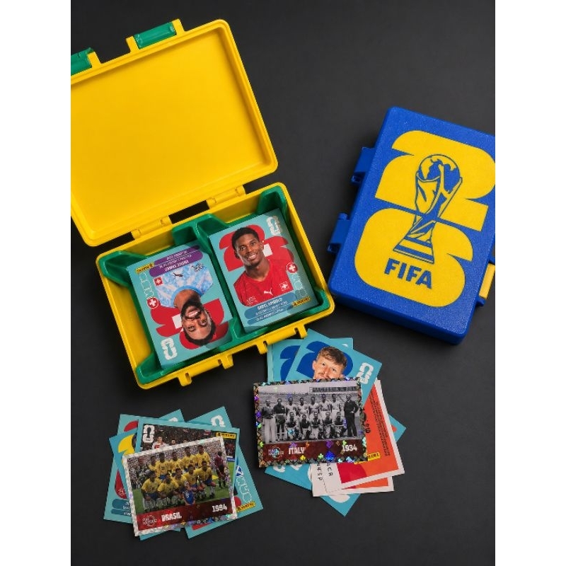 Caixa case  organizador de porta figurinhas copa do mundo 2026