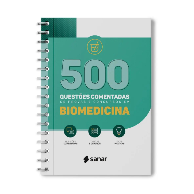 500 Questões Comentadas para Provas e Concursos em Biomedicina