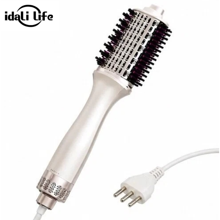Escova Secadora 3 em 1 Alisadora Profissional 1000W 110V IDALI LIFE