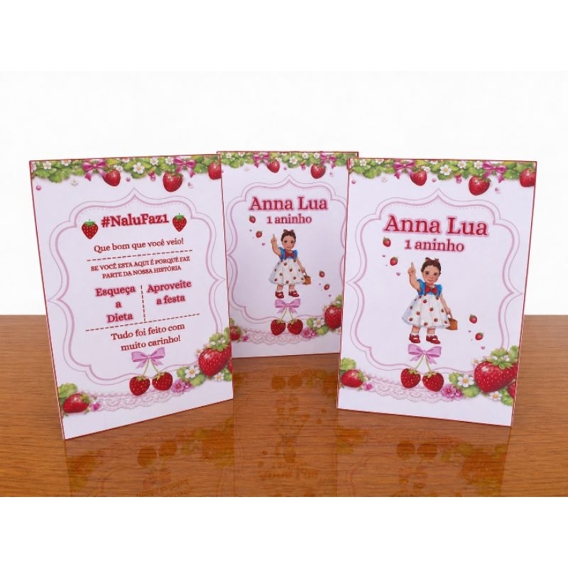 Plaquinha de agradecimento personalizadas- Lembrancinhas personalizadas-festa infantil- Aniversários