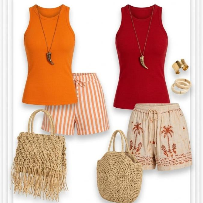 Kit Com 2 Blusa Regata Feminina PROnta Básica Canelada Gola Redonda Malha Premium Minimalista Elegante Chic.