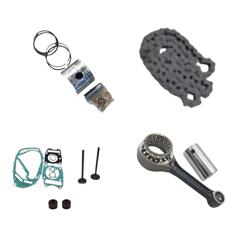 kit motor Dafra apache 150 biela juntas válvulas corrente Cmdo pistão 0.25mm