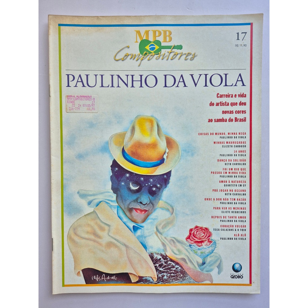 Revista Mpb Compositores N.17 1996 - Paulinho da Viola