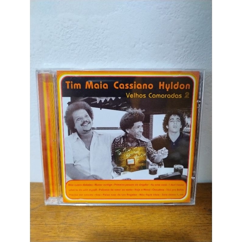 2 CDs Tim Maia Cassiano Hyldon Velhos Camaradas 2 + A Atende Tim Maia