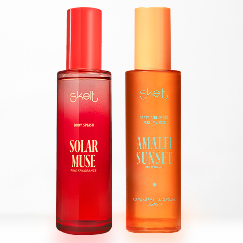 Kit Fragrâncias Solar Muse e Amalfi Sunset
