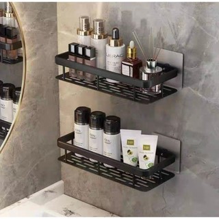 1/2/3 Suporte De Shampoo Prateleiras De Banheiro Sem Furo Premium Top alumínio suporte de…