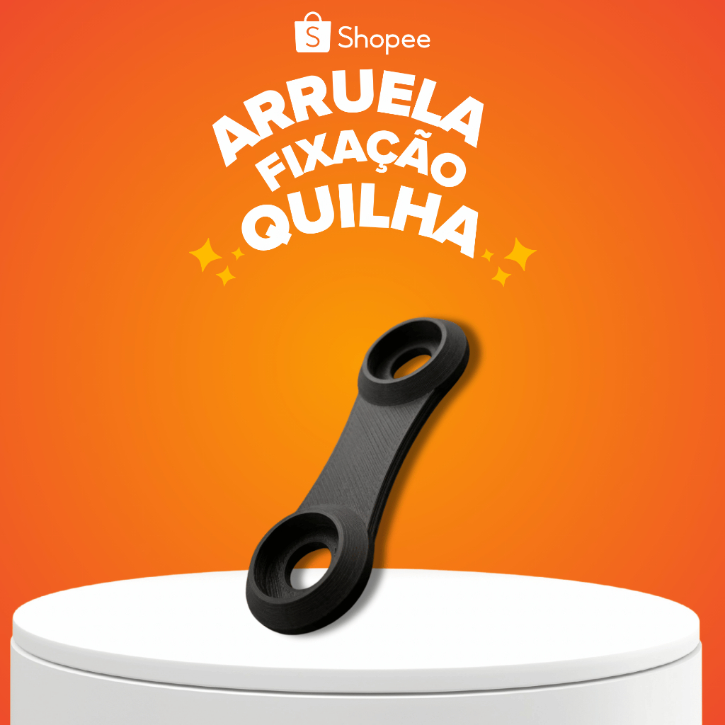 Arruela de Proteção de Quilha Reforçada para Kitesurf - Reposição Premium (Anti-UV)