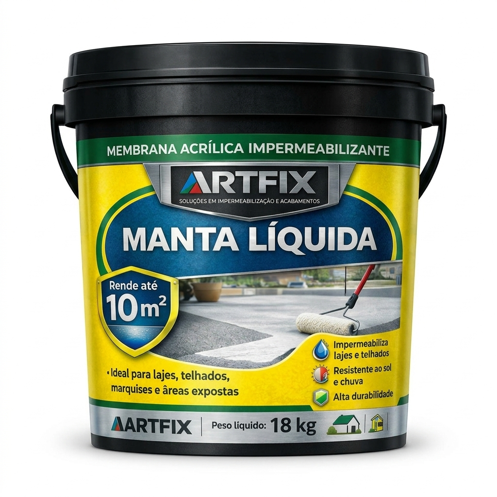 Manta Líquida 18kg Construção Civil Profissional