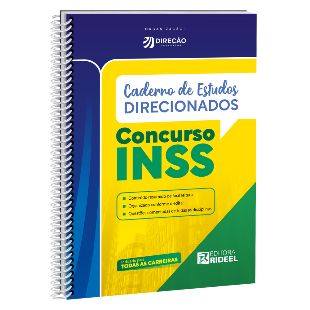 Caderno de Estudos direcionados Concurso INSS