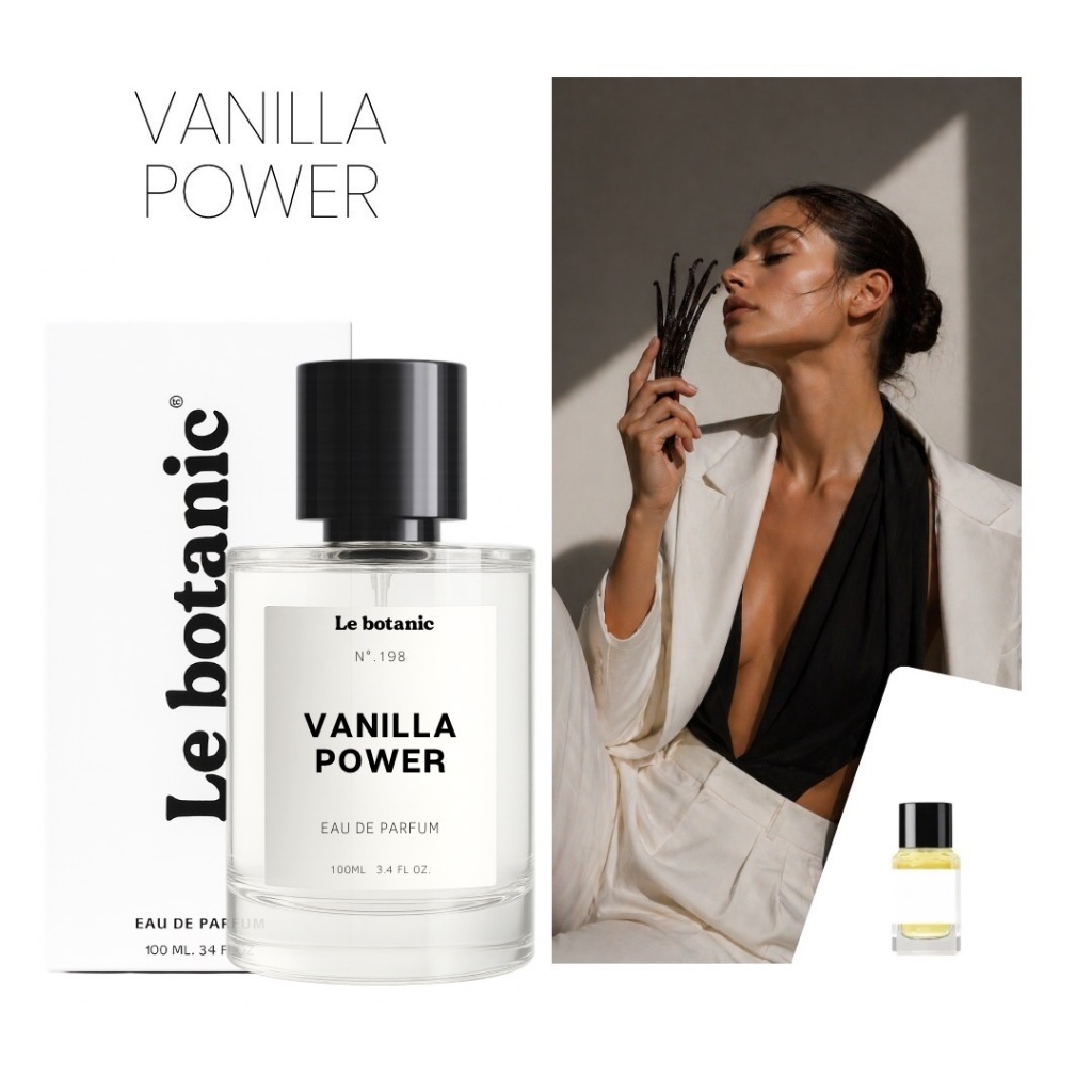 Perfume Vanilla Power - Le botanic - EDP - Alta Fixação