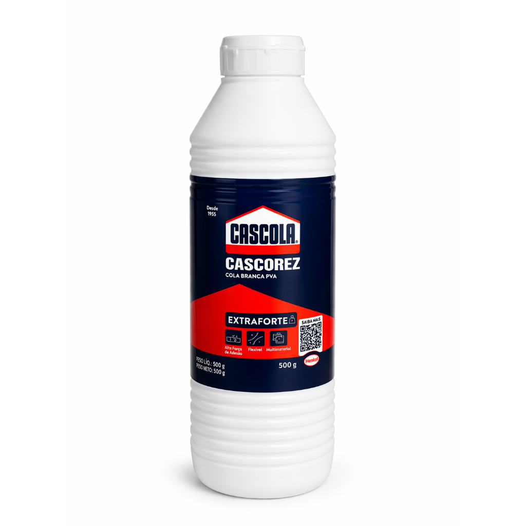 Cola Cascorez Extraforte 500g Original Cascola Cola Branca PVA