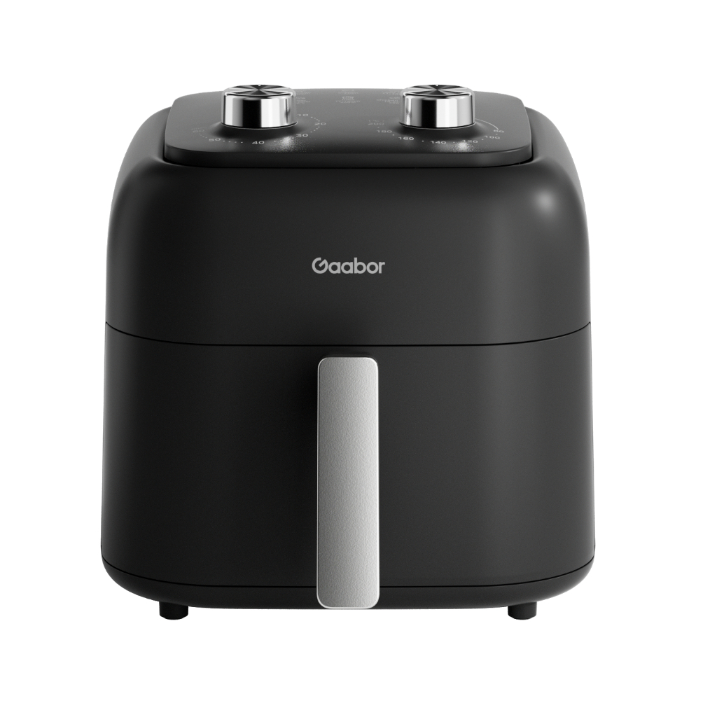 Gaabor Air Fryer 6,5L 1600W 360° Circulacao de Ar Controle Inteligente de Temperatura 10 Menus AF-80M01A