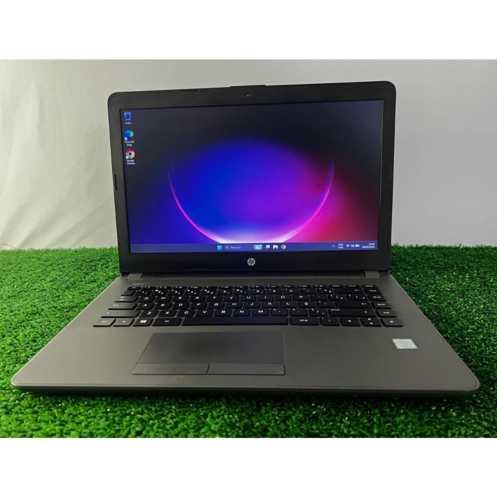 Notebook HP 240 G6 | SSD SanDisk Plus de 480 GB | 8gb RAM DDR4 | Processador Intel i5-7200U | trabalho estudos