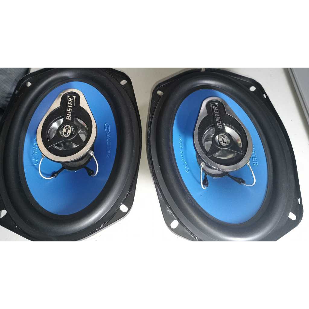 Par de Alto Falante 6x9 H-Buster 100 W RMS Cada Peça o PAR 200 W
