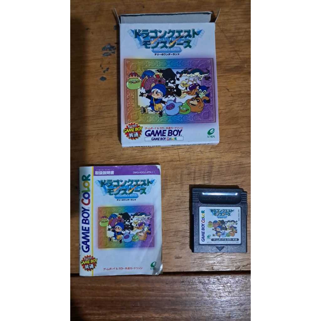 jogo dragon quest monsters: terry's wonderland game boy color