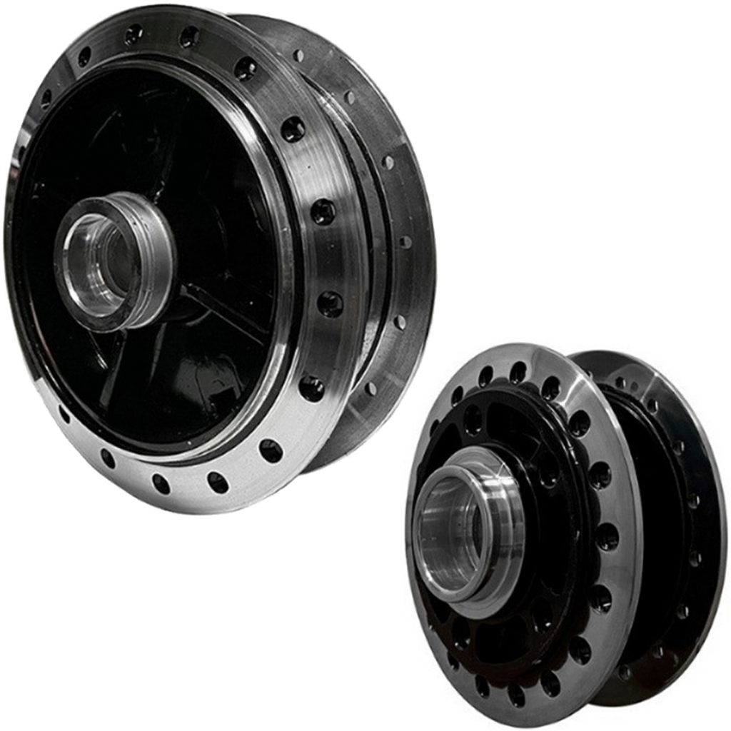 Par Cubo Roda Diamantado Titan 150 Fan 150 Freio A Disco