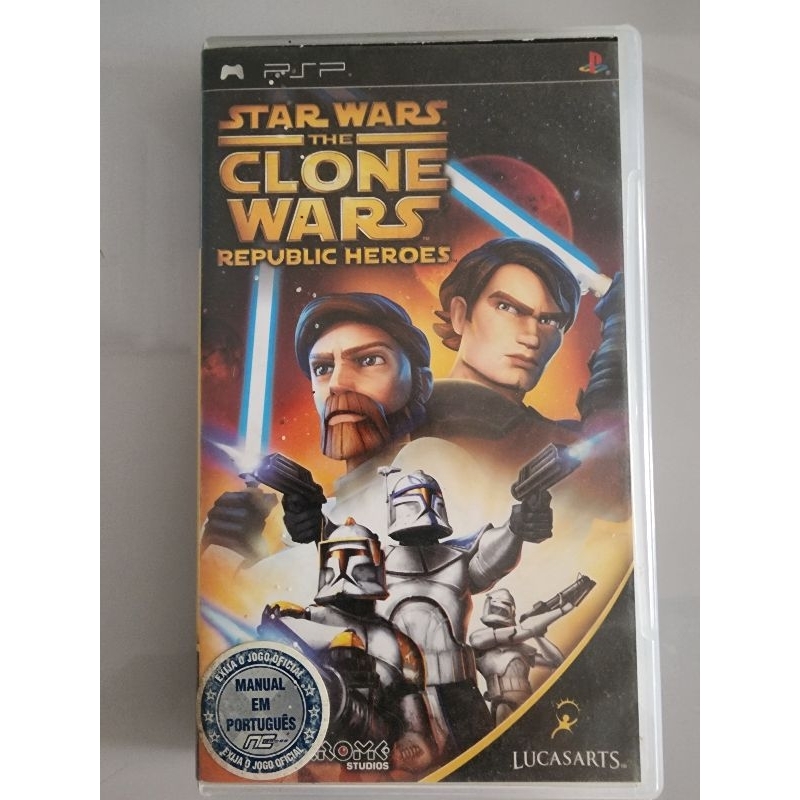 jogo para PSP UMD Star Wars Republic Heroes Mídia Física Usado