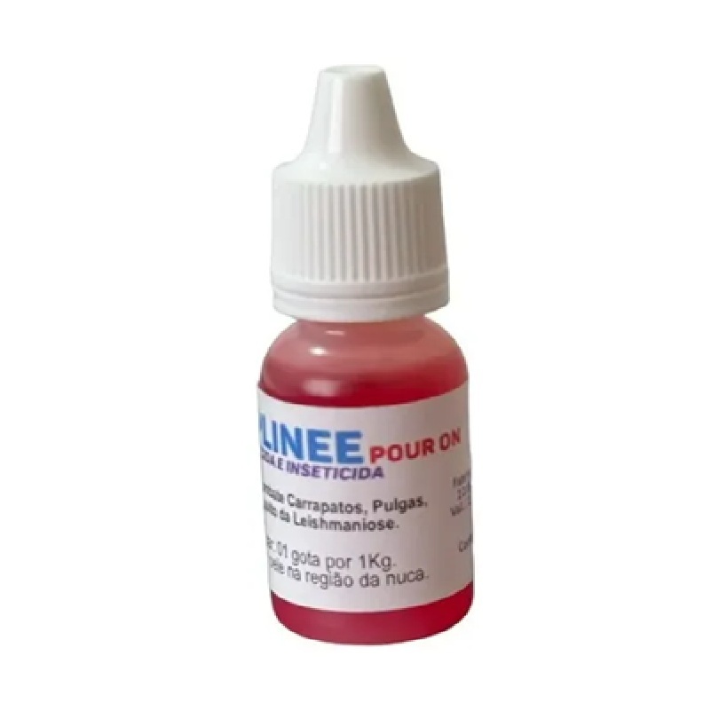 Topline 10ml Antipulgas e Carrapato Animal Para Cães e Gatos