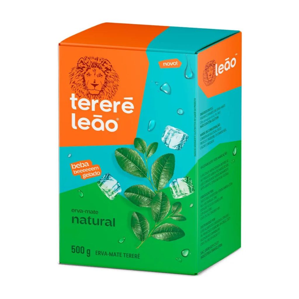 Erva Mate Tereré Tradicional 500g - Chá Leão