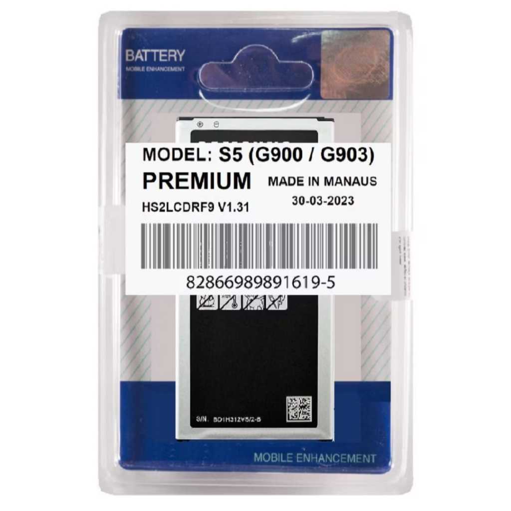 BATERIA COMPATIVEL COM GALAXY S5 NEW EDITION G903 E S5 G900+ENVIO +ENVIO HOJE