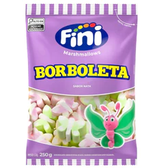 Marshmallows Borboleta Mariposa 250g Fini