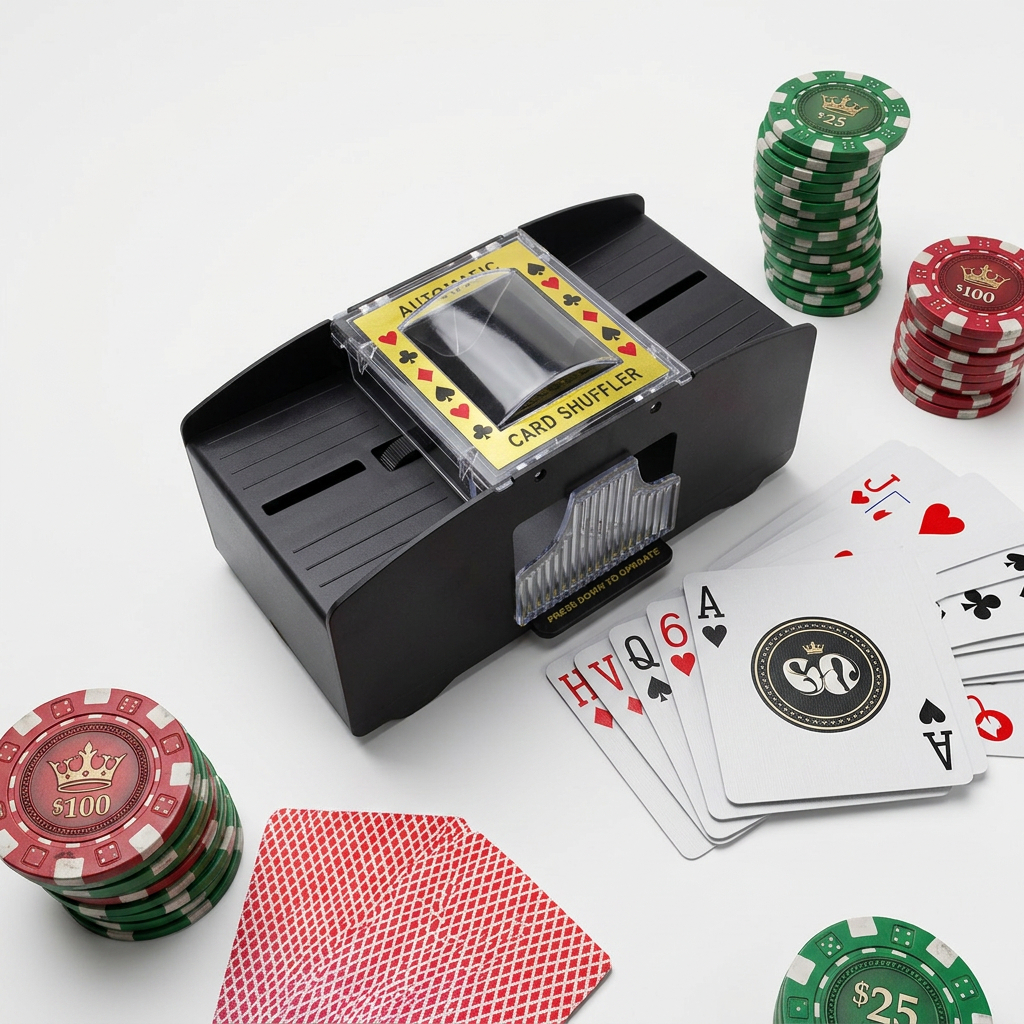 Embaralhador de Cartas Automático para Baralho, Uno, Cartas Misturados Automático de Pilhas
