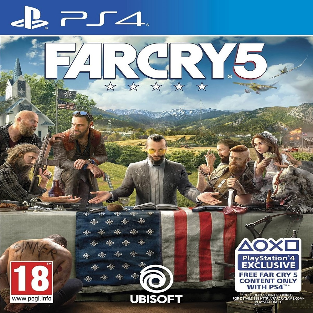 Far cry 5 PS4 ou PS5 Dublado