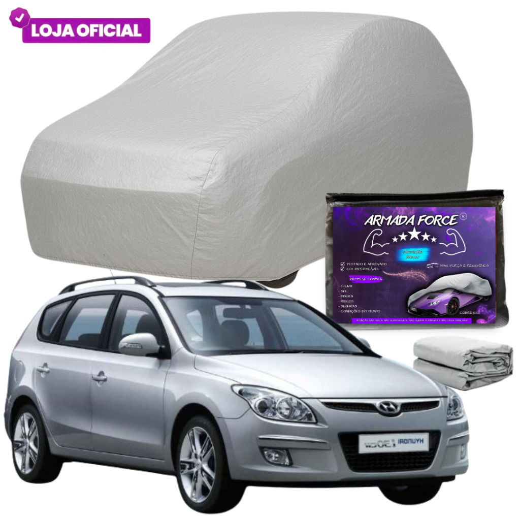 Capa Cobrir i30 CW ARMADA FORCE Sem Forro Impermeável 100% Protege Sol Chuva Poeira Anti-UV