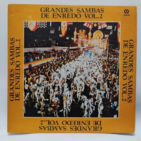 LP -- GRANDES SAMBAS ENREDO VOL. 2..  < ;- ) SEGUE A GENTE AÍ <3