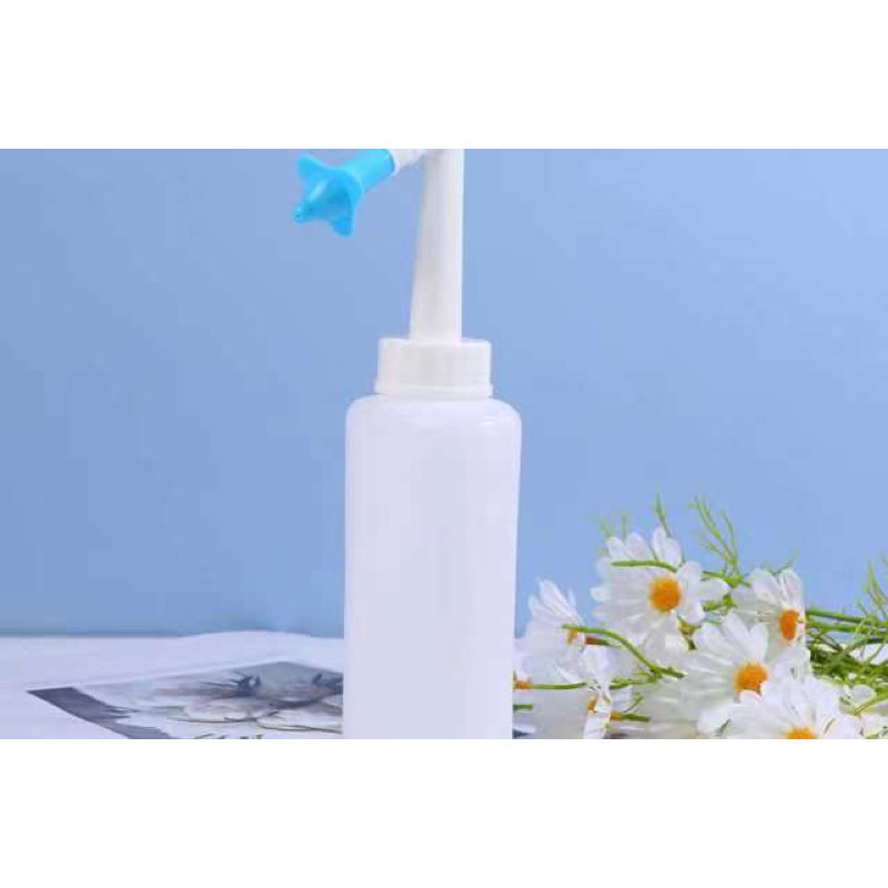 Higienizador Limpador Nasal Ducha Lavador P/ Rinite Sinusite Alérgica Com Bico Adulto e Infantil
