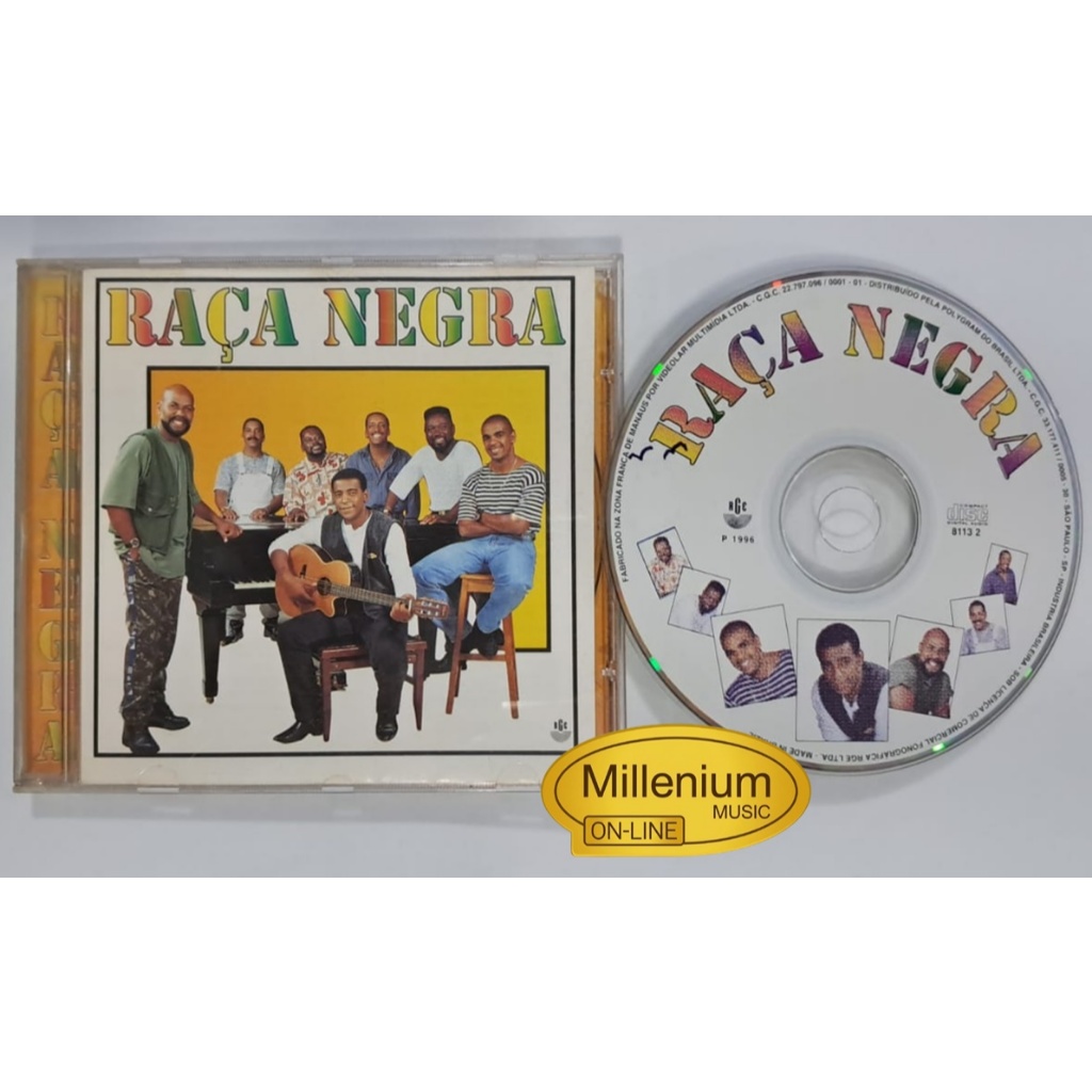CD Raça Negra Preciso Ter Alguém Volume 7 - 1996 Original Gravadora Colecionador Ótimo Estado