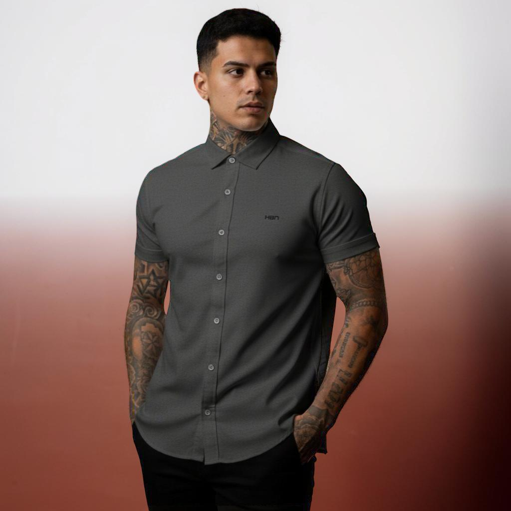 Camisa Masculina Viscose com Elastano - Casual e Confortável para o Dia a Dia | Kali Empreendimentos