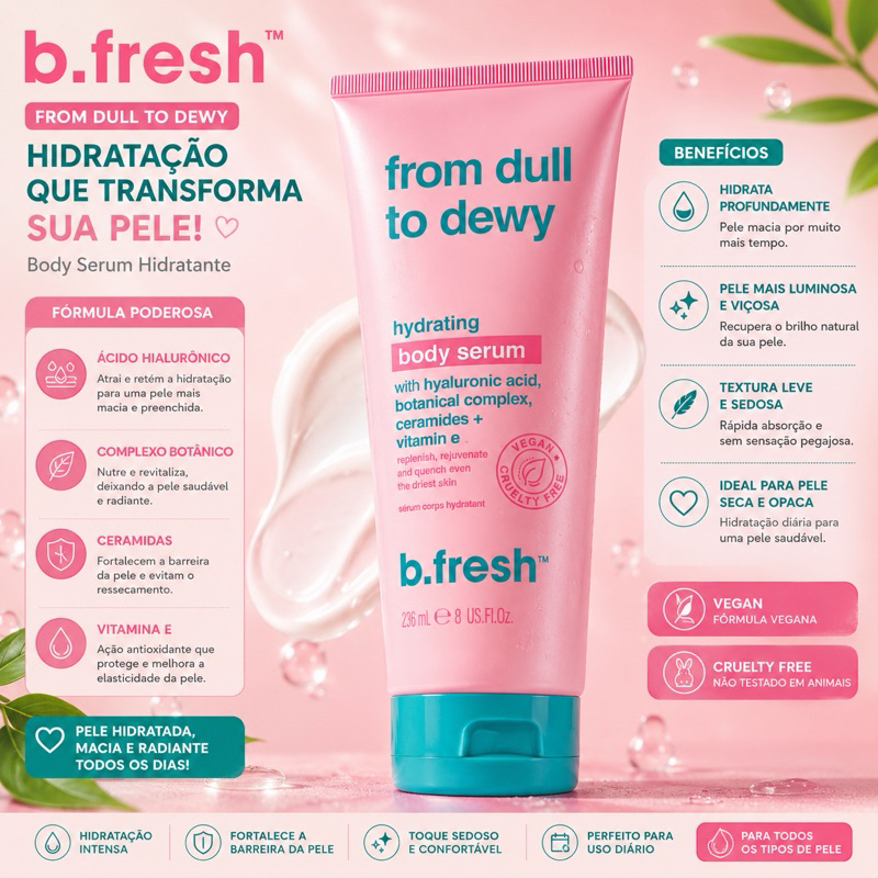 From Dull To Dewy Body Serum 236ml