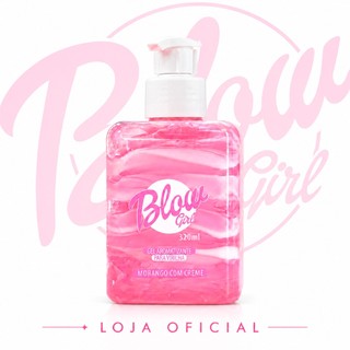 Blow Girl Hidratante Corporal Aveludado Bifásico Gel e Creme Morango Doce Pele Cheirosa O…