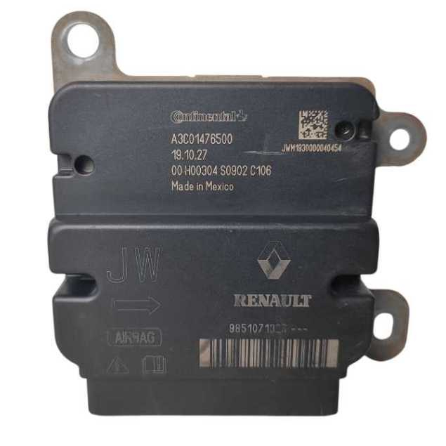 Modulo Airbag Renault Logan Sandero 2018 2021 985107132R
