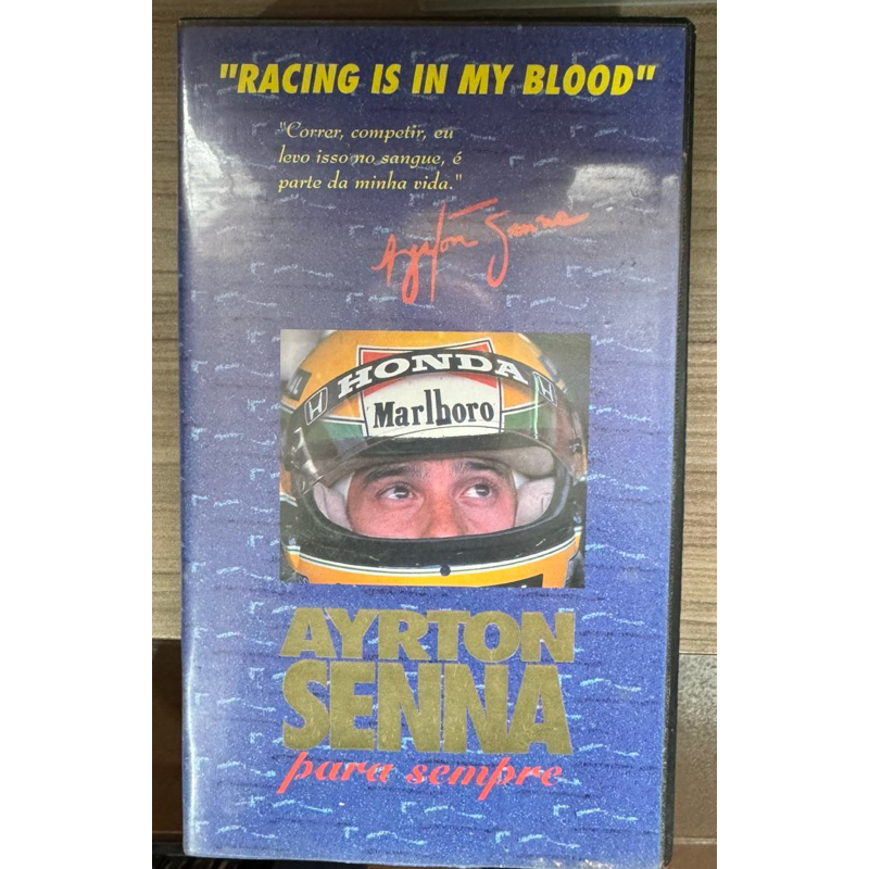 VHS ORIGINAL AYRTON SENNA – PURE INSTINCT