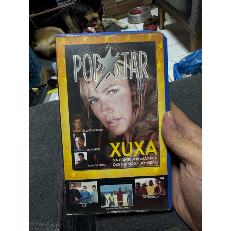 fita VHS Xuxa Popstar - Nacional - original - fotos reais