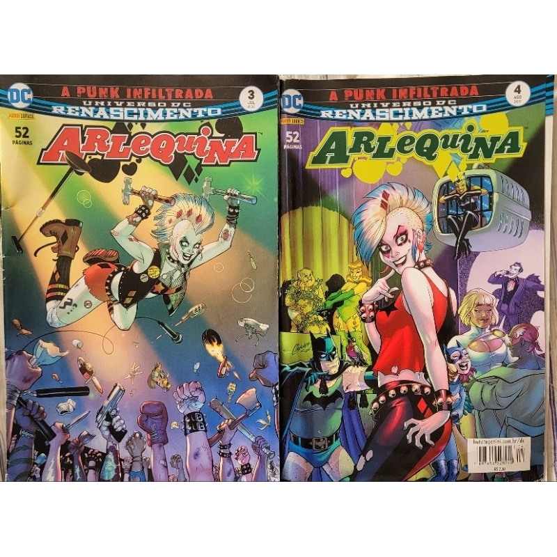 Universo do Renascimento; Arlequina.