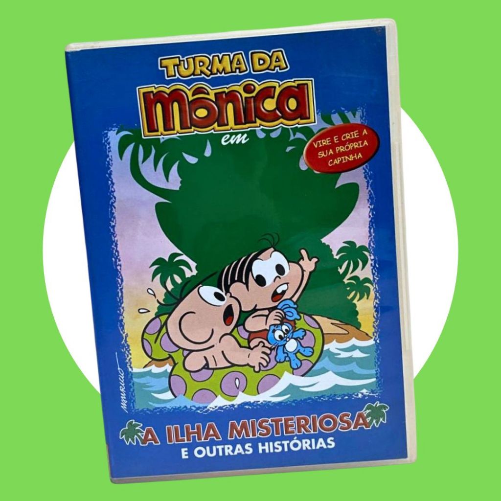 DVD Turma da Mônica - A Ilha Misteriosa (Original)