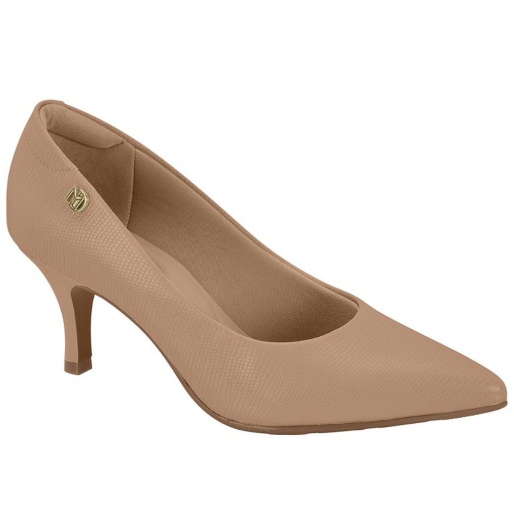 Detalhes do Scarpin Feminino Salto Fino Médio Confortável Modare Ultraconforto Escritório Moda Elegante Original