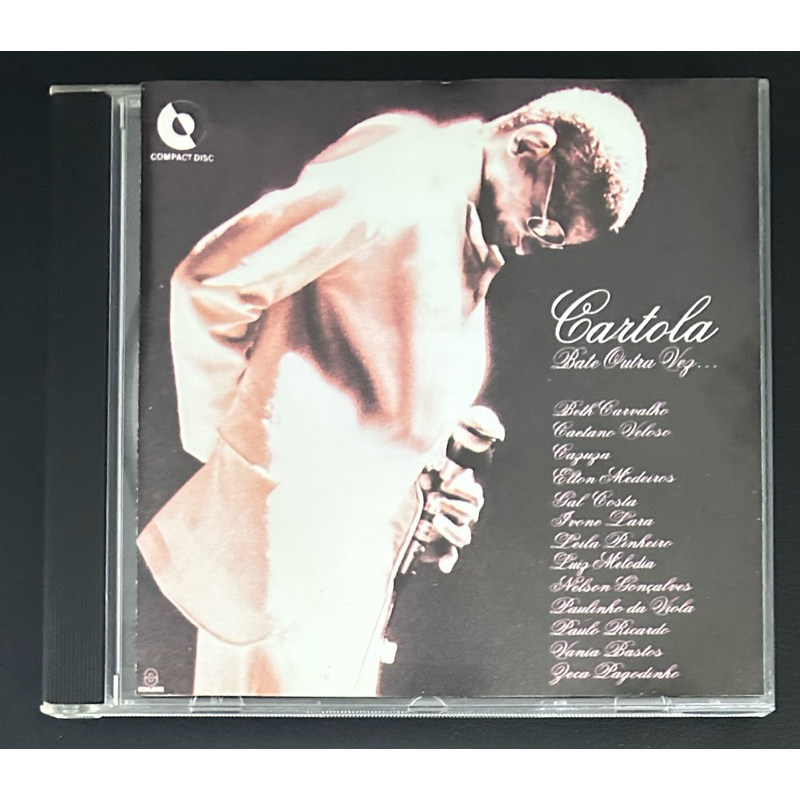 CD Cartola Bate Outra Vez Vários Artistas 1992 Sonopress G-2757 Som Livre