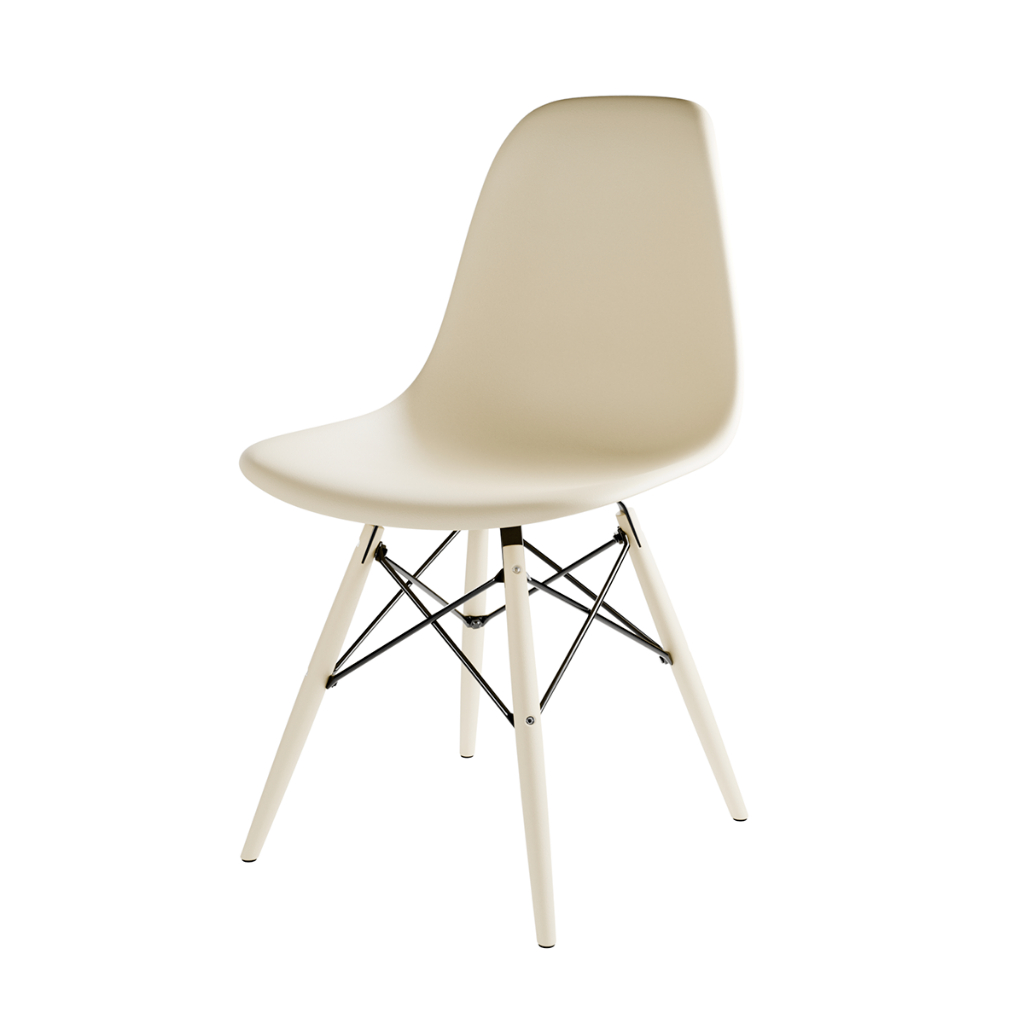 Cadeira Charles Eames Eiffel com Base em Polipropileno para Home Office e Escritório · foto 2